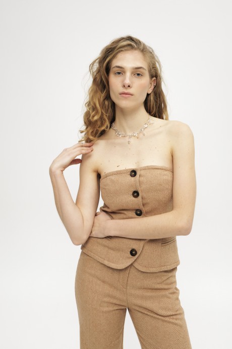 Бежевий корсет 38863886 купить