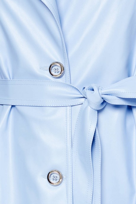 Голубой плащ с английским воротником1909 купить