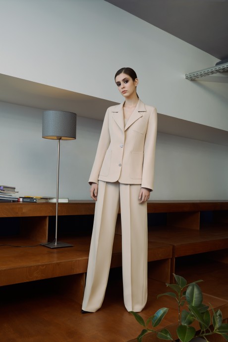 Бежевые макси-брюки1961 купить