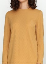 Горчичный свитер фото 3