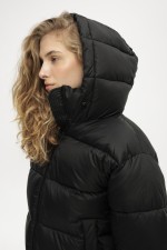 Чорний пуховик 3899 фото 6