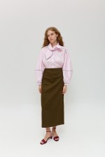 Рожева блуза 4015 фото 2