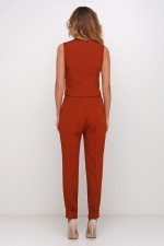 Укорочений класичний жилет 2989 фото 1