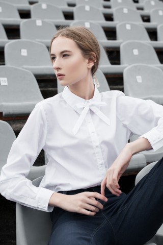 Бавовняна сорочка із зав'язкою 19931993 купить