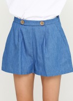 Короткі шорти з косими кишенями фото 2