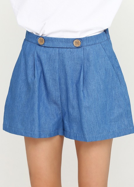 Короткі шорти з косими кишенями2343 купить