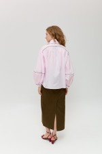 Рожева блуза 4015 фото 6