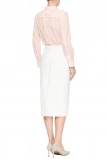 Белая юбка-карандаш фото 1