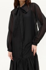 Чорна сукня максі 3938 фото 8