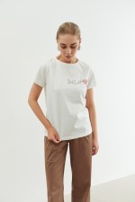 Молочна футболка 3779 фото 1