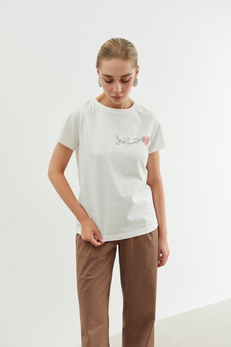 Молочна футболка 37793779 купить