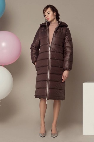 Пальто с капюшоном1549 купить