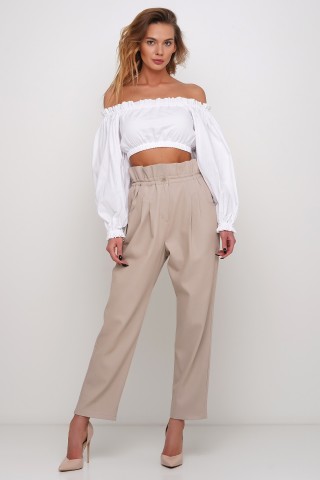 Коротка блузка з довгим рукавом 29782978 купить