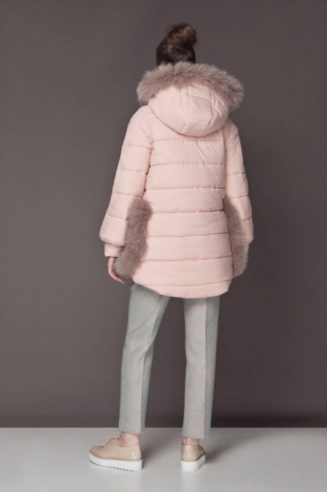 Зимняя куртка с меховой отделкой1559 купить