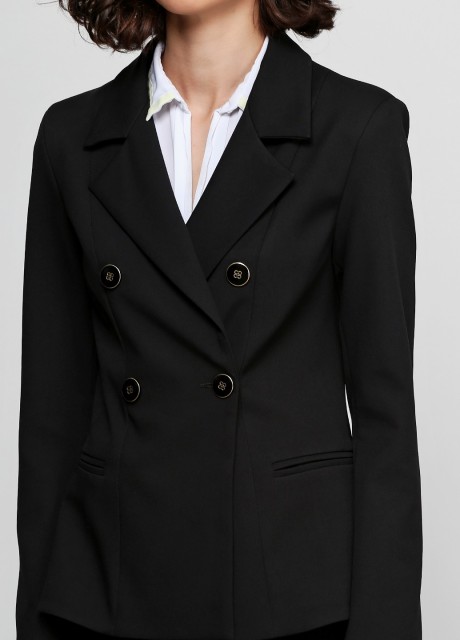 Черный жакет2314 купить