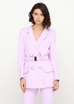 Жакет с поясом на резинке фото 0