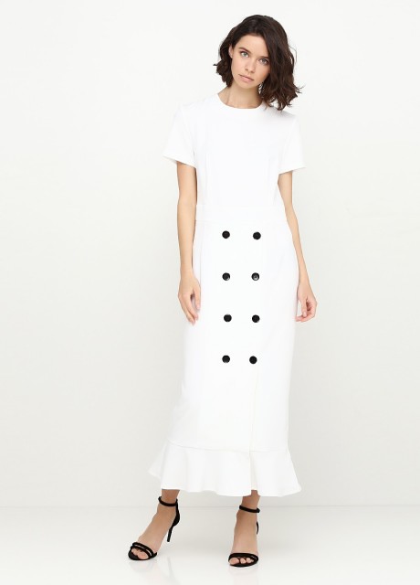 Сукня зі спідницею на запах2357 купить