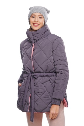 Шапка из серой ангоры2913 купить