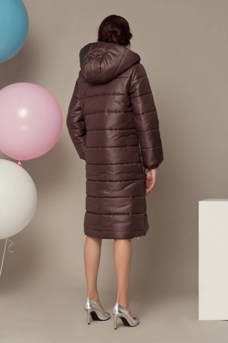 Пальто с капюшоном1549 купить