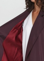 Плащ на запах під пояс фото 2