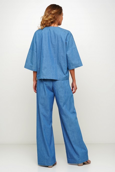 Блуза-кардиган з легкого джинсу 30103010 купить