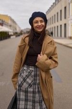 Темно коричневий гольф 4043 фото 3