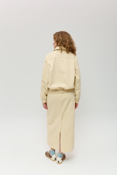 Бежевий бомбер 40344034 купить