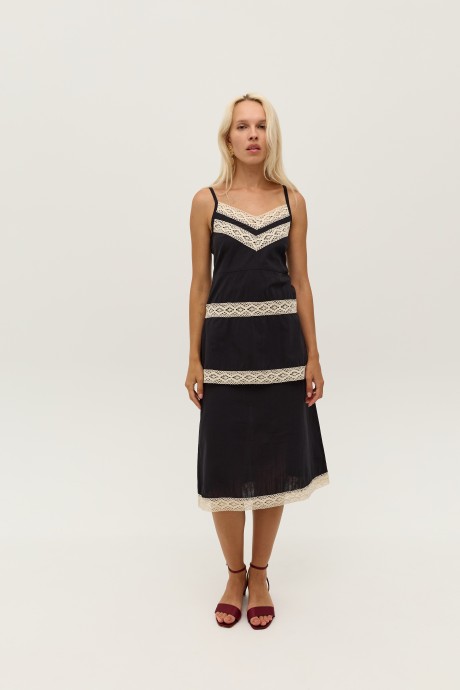 Чорний сарафан 38333833 купить