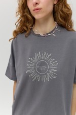 Сіра футболка 4012 фото 4