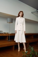 Белая юбка-солнце фото 4