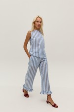 Блакитні штані 3995 фото 0