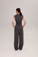 Сірі штані максі 3962 фото 4