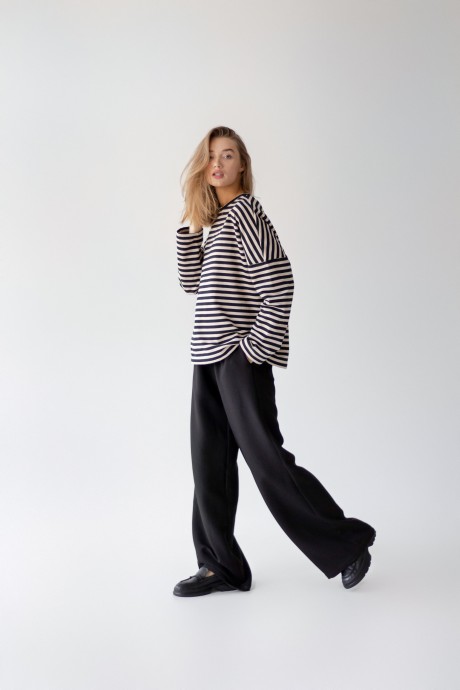 Світшот у чорну смужку 34603460 купить