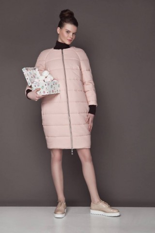 Зимнее пальто-балон1558 купить