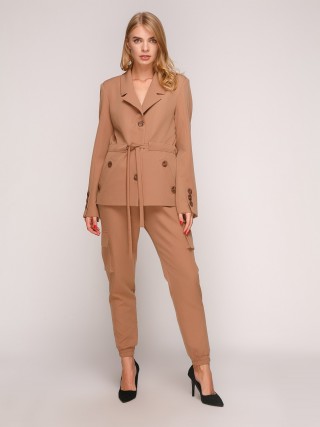 Брюки с резинкой по талии2826 купить