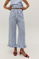 Блакитні штані 3995 фото 4