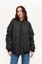 Чорний бомбер 3937 фото 1