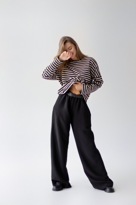 Світшот у чорну смужку 34603460 купить