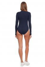 Боди с круглым вырезом, длинным рукавом фото 1