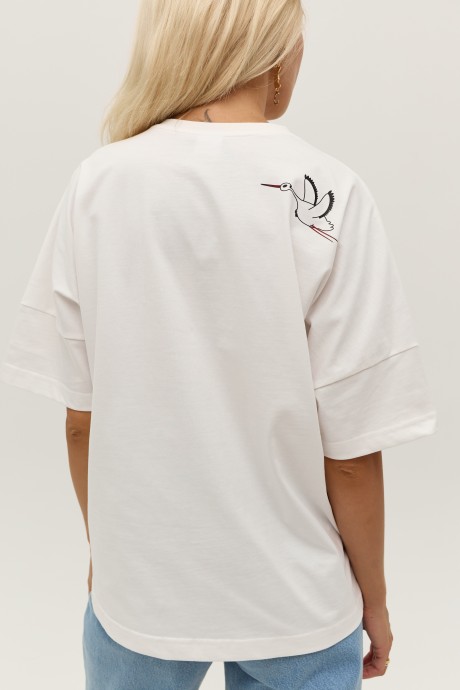 Біла футболка 38273827 купить