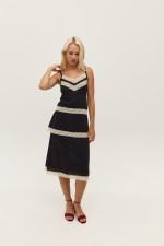 Чорний сарафан 3833 фото 1