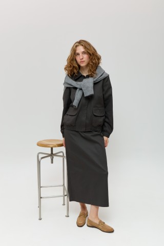 Сіра спідниця 40264026 купить