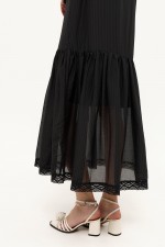 Чорна сукня максі 3938 фото 6