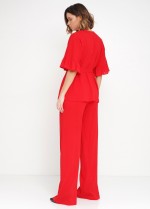 Хлопковые широкие брюки фото 1