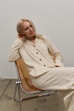 Бежева піжама 4067 фото 0