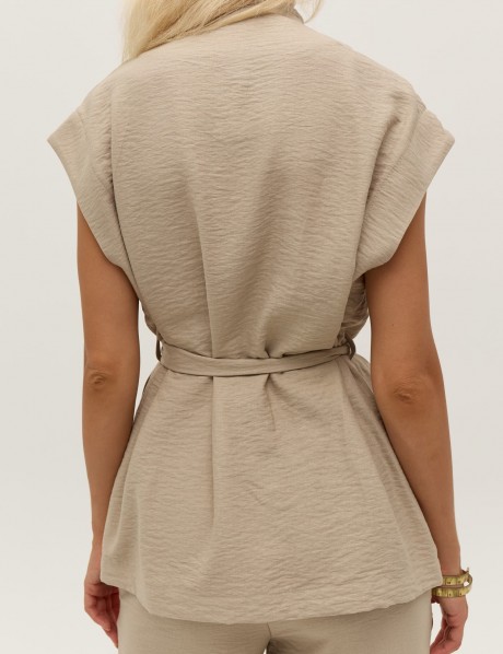 Бежевий жилет 39863986 купить