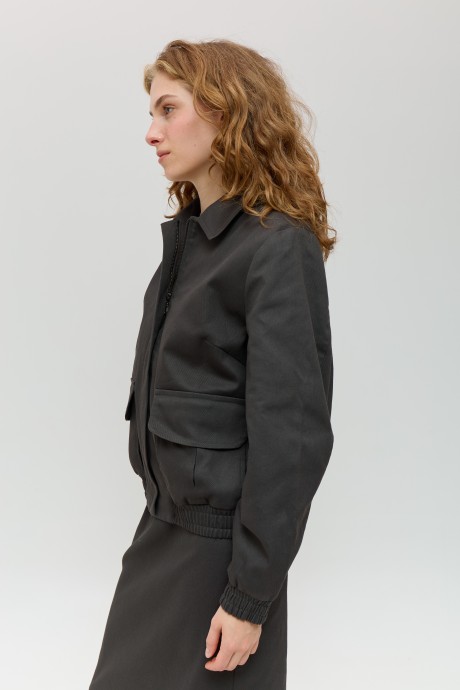 Сірий бомбер 40254025 купить