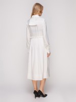 Платье midi, с розой на груди ручной работы фото 1