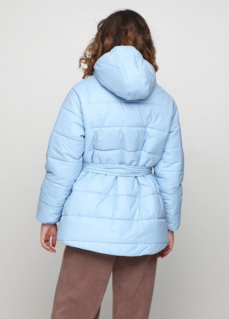 Зимня блакитна куртка2488 купить
