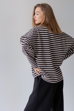 Світшот у чорну смужку 3460 фото 2